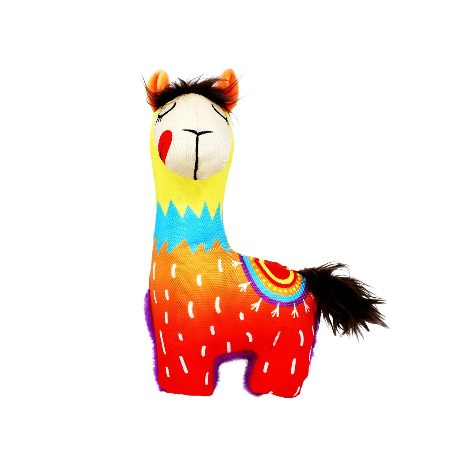 KONG Ballistic Vibez Llama Plush Dog Toy - X-Small - Image 2