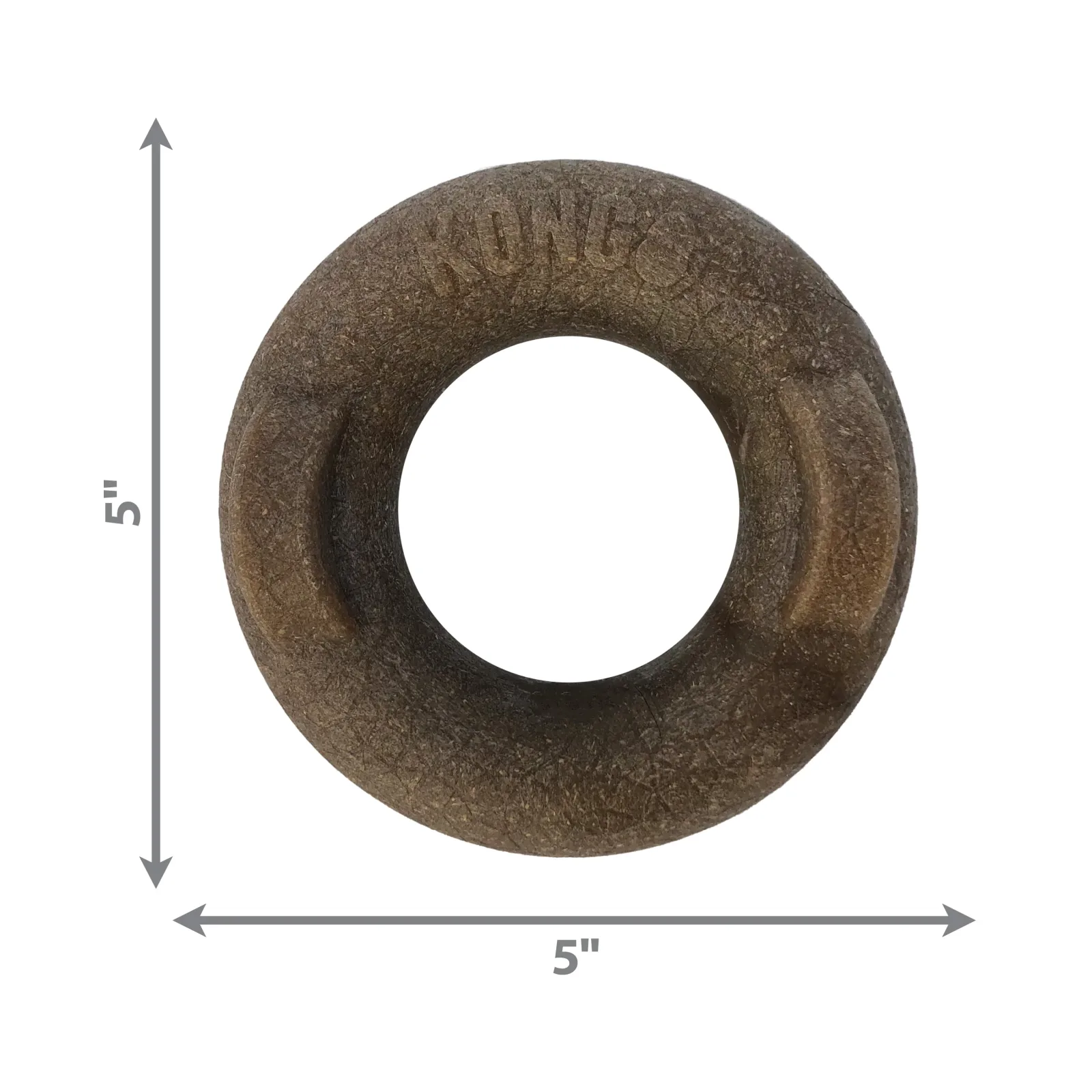 KONG Bamboo Rockerz Ring Chew Dog Toy for Medium Dogs - Image 2
