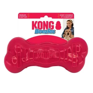 KONG Beezles Bone Dog Toy, Medium
