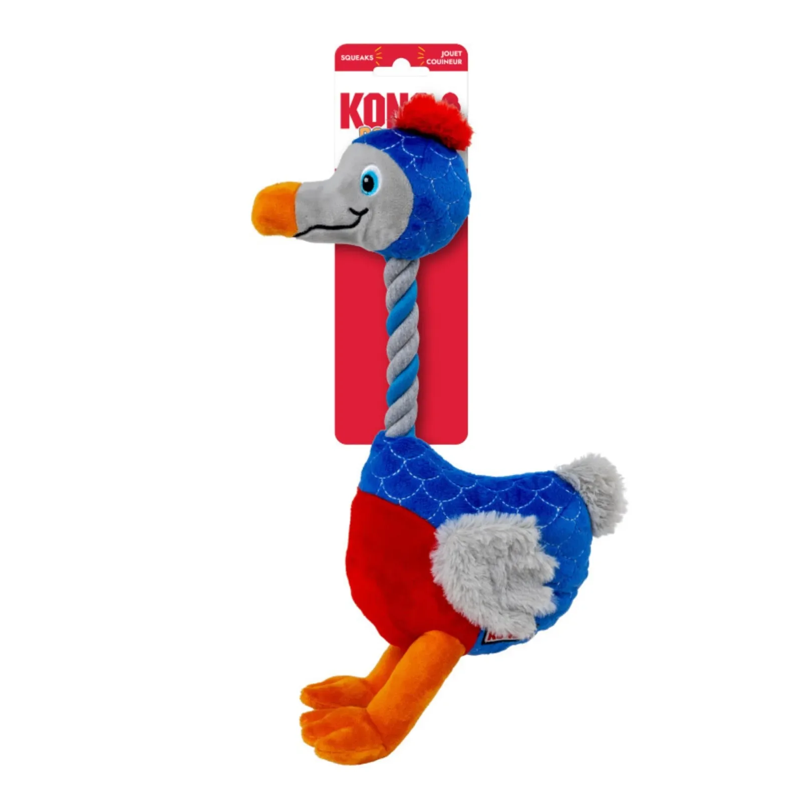 KONG Bendeez Dog Toy Bird, Large