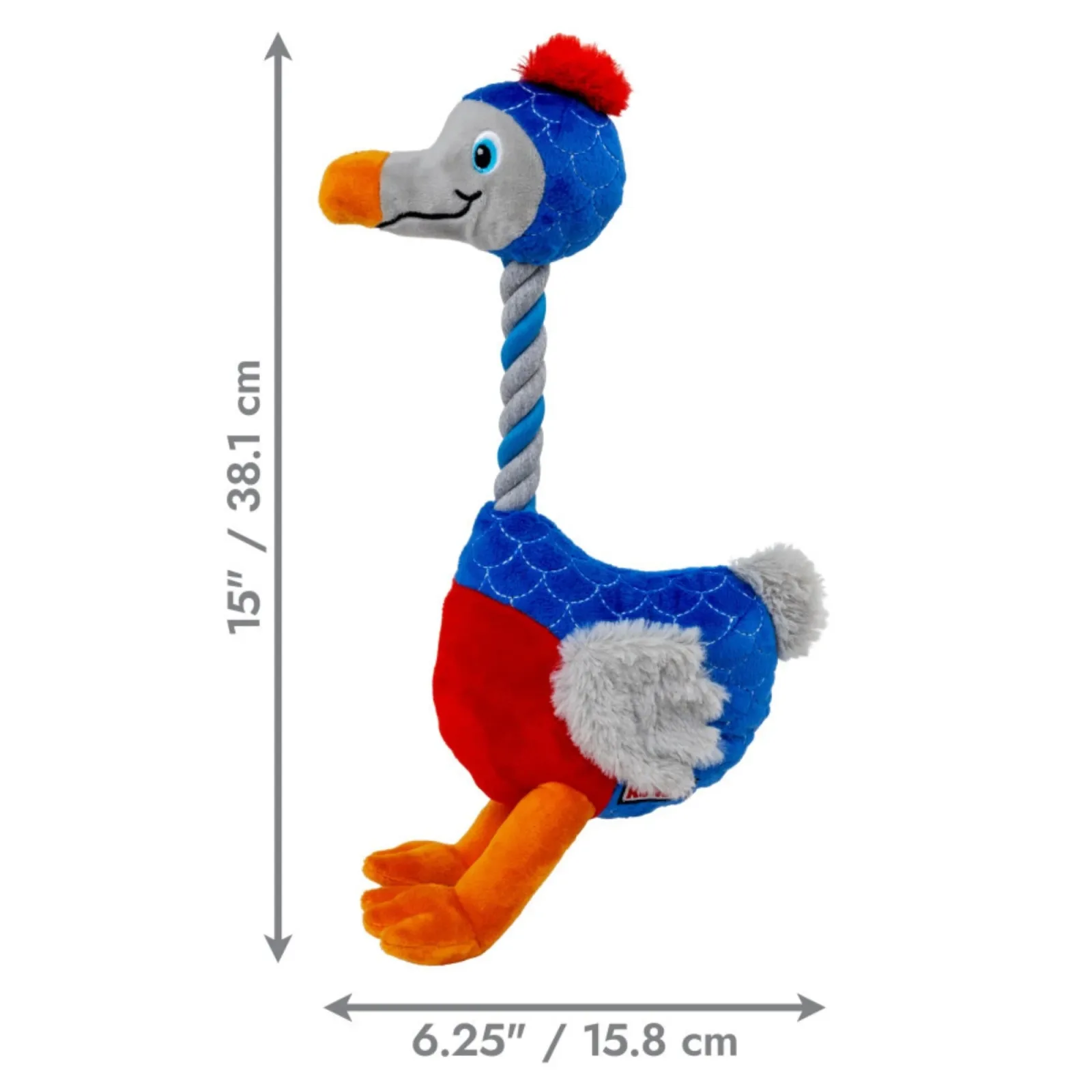 KONG Bendeez Dog Toy Bird, Large - Image 2