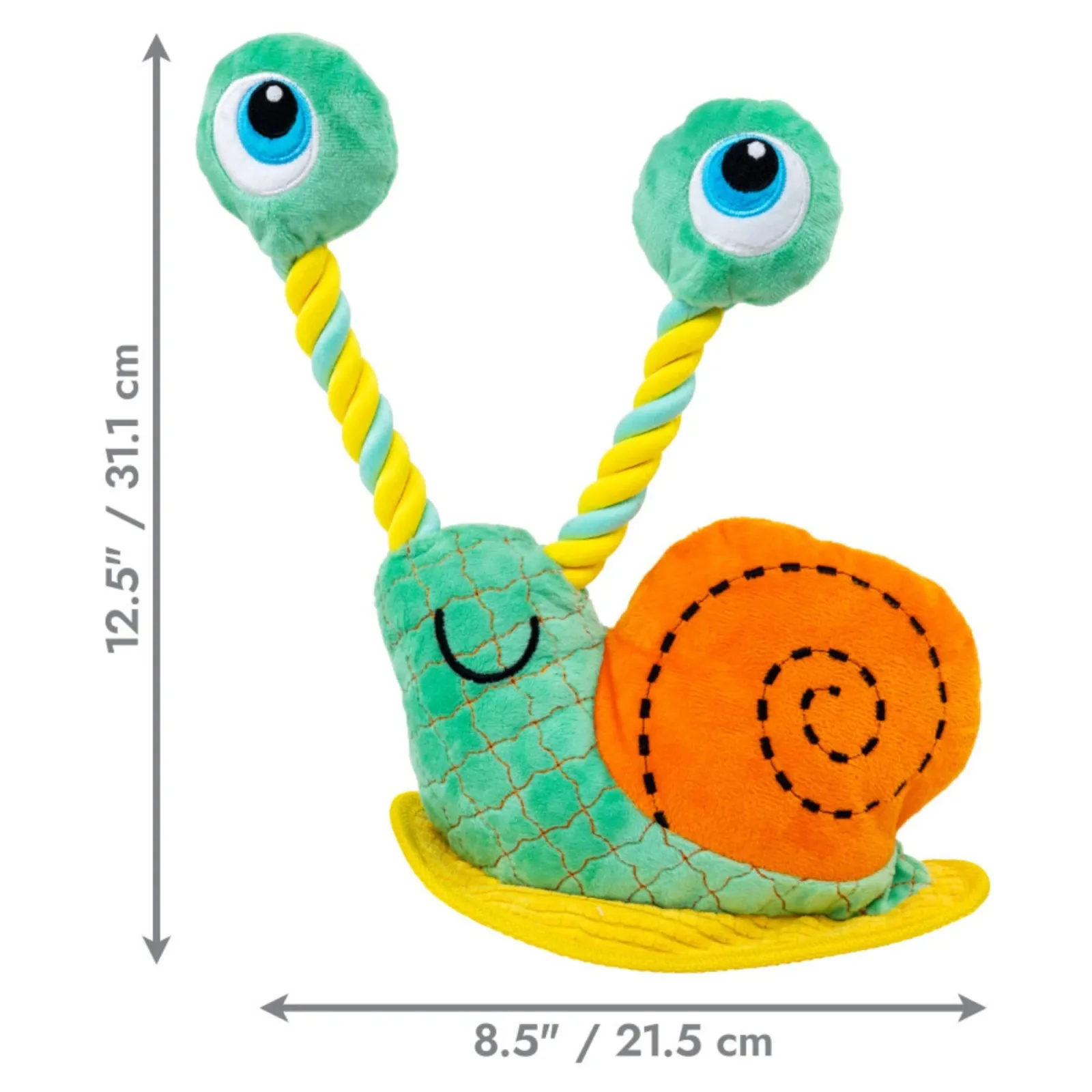 KONG Bendeez Dog Toy Snail, Large - Image 2