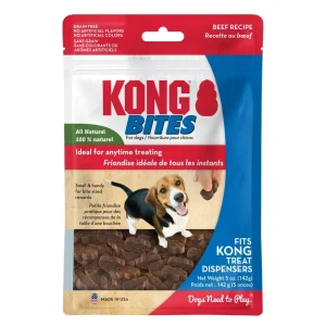 KONG Bites Beef Dog Treats Grain-Free Soft, 5 oz