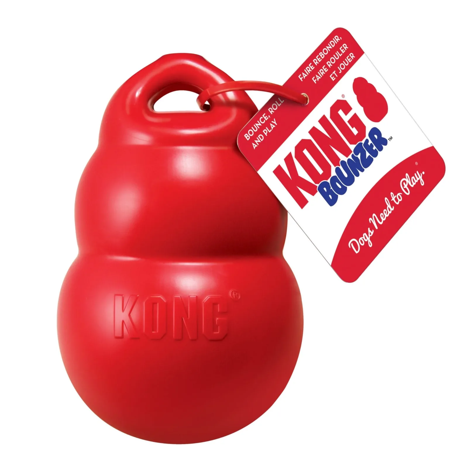 KONG Bounzer Dog Toy, Medium