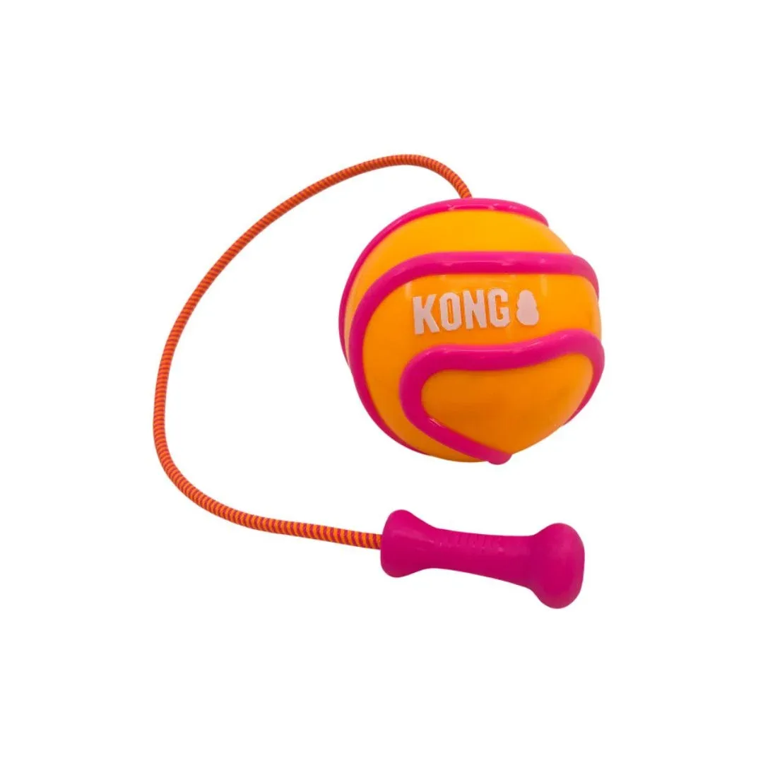KONG Bunji HighViz Ball Dog Toy Assorted, Large - Image 2