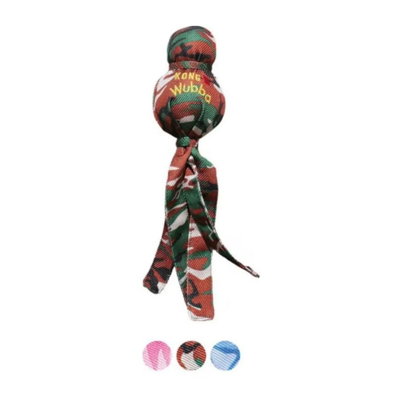 KONG Camo Wubba Dog Toy, Small - Image 2