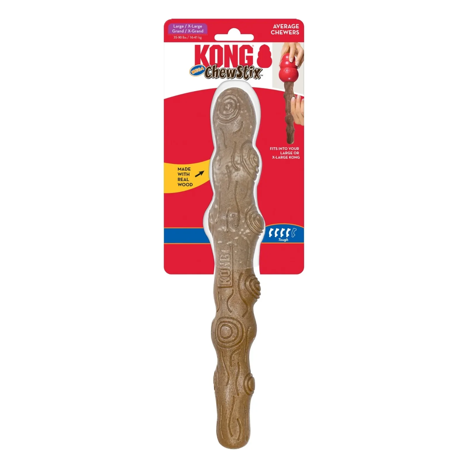 KONG ChewStix Tough Mega Stick Dog Chew, Large/X-Large