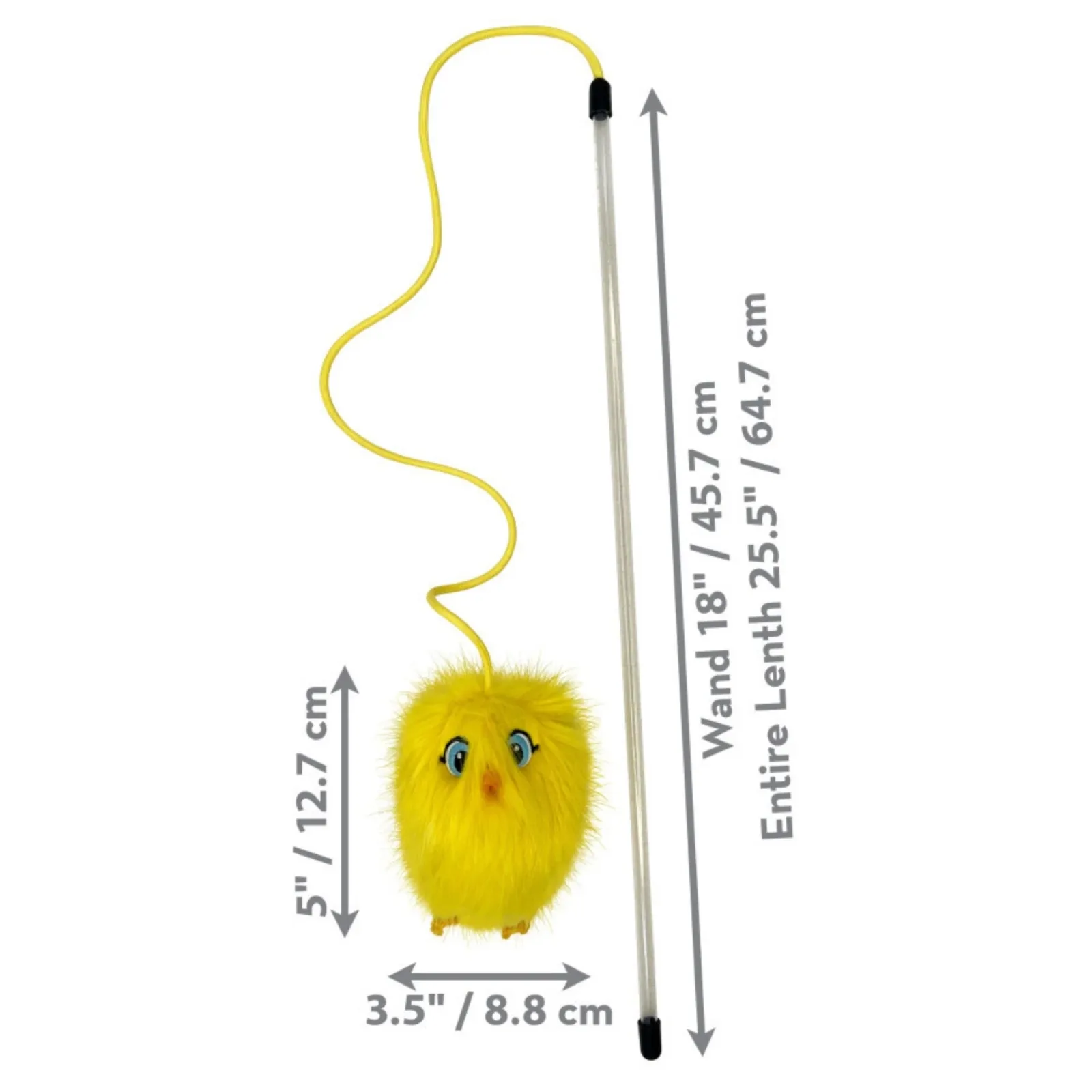 KONG Chirpz Chick Treaser Cat Toy - Image 2