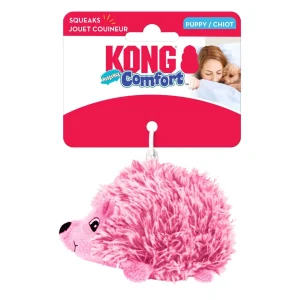 KONG Comfort HedgeHug Puppy Plush Dog Toy - Squeaky & Crinkle, X-Small