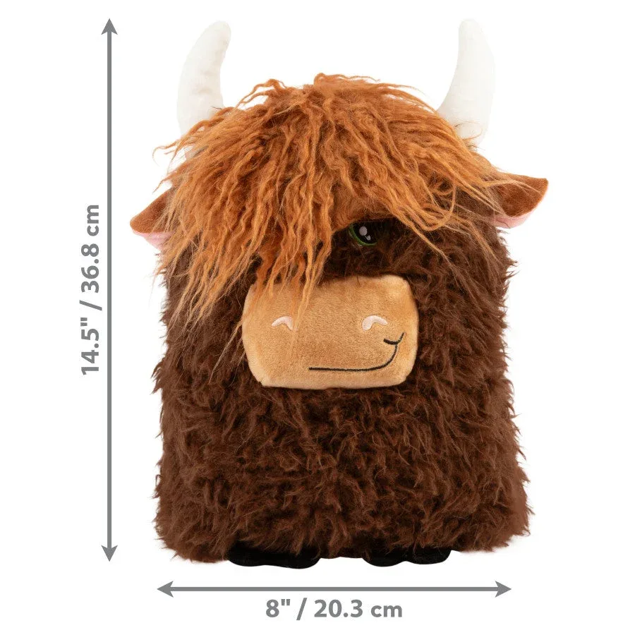 KONG Comfort Highland Cow Dog Toy Assorted, X-Large - Image 2