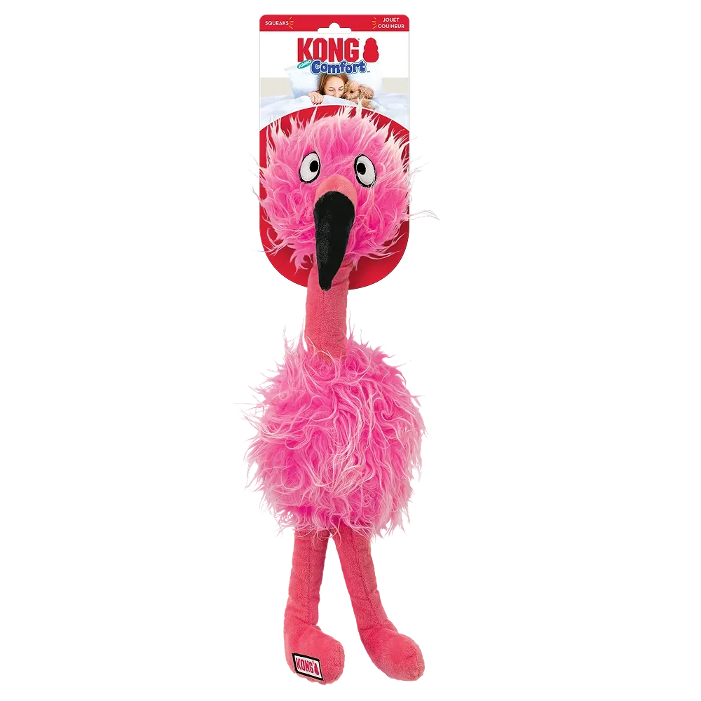 Kong Comfort Jumbo Birds Toy for Dogs (Pink)