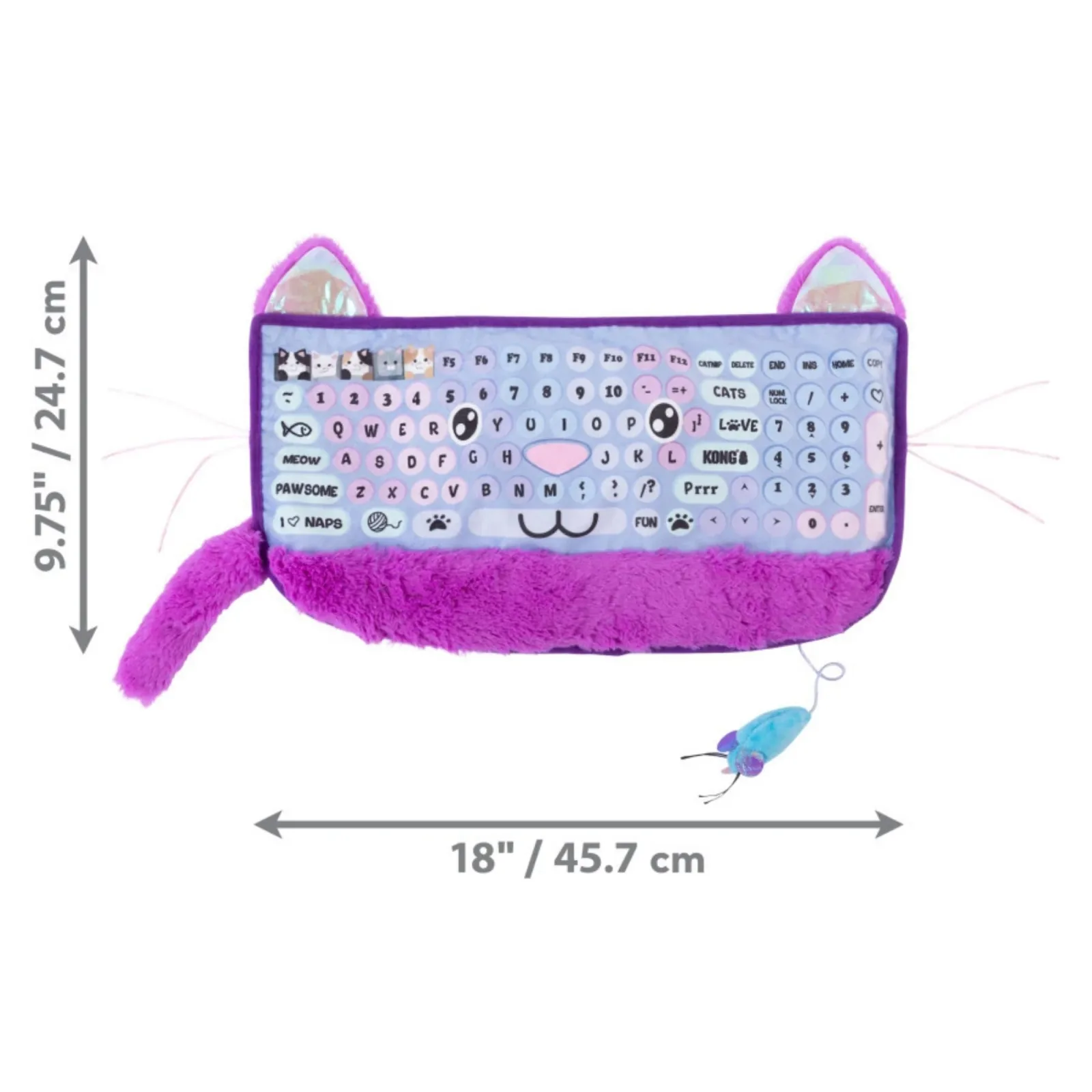 KONG Comfort Key Play Mat Cat Toy - Image 2