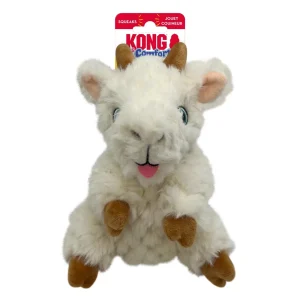 KONG Comfort Tykes Dog Toy Goat, Small, 2-Count