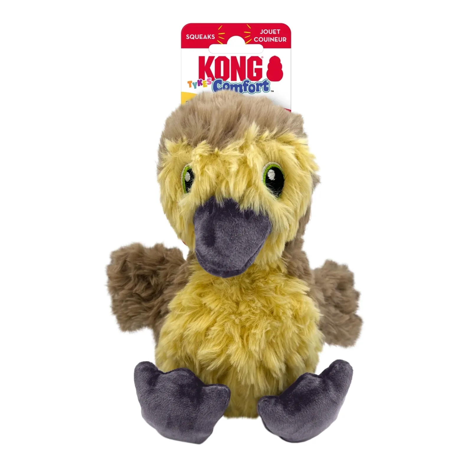 KONG Comfort Tykes Dog Toy Gosling, Small, 2-Count