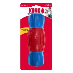 KONG CoreStrength Rattlez Dog Toy Dumbbell - Large