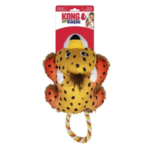 KONG Cozie Tuggz Dog Toy Cheetah Medium/Large