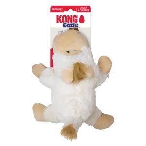 KONG Cozie Tupper Sheep Plush Dog Toy White Medium