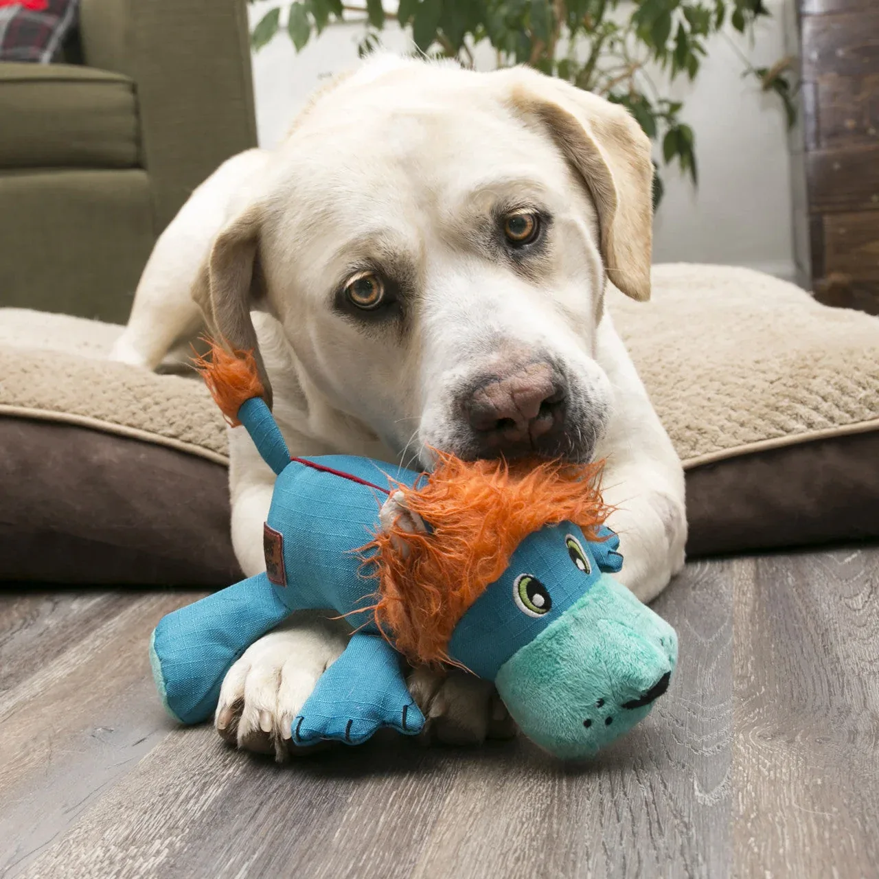 KONG Cozie Ultra Max Moose Dog Toy MD - Image 2