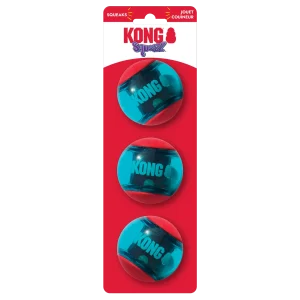 KONG Dog Squeezz Action Ball Red Md