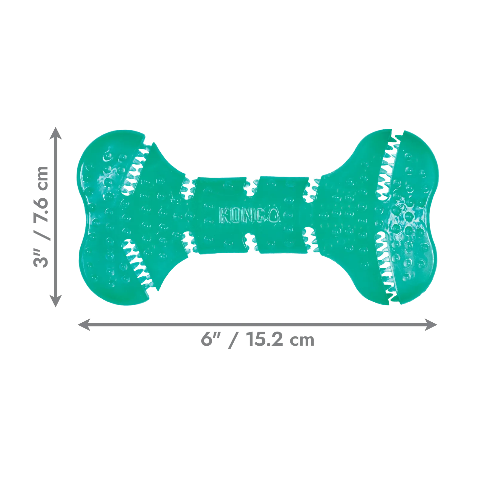 KONG Dog Squeezz® Dental Bone Md - Image 2