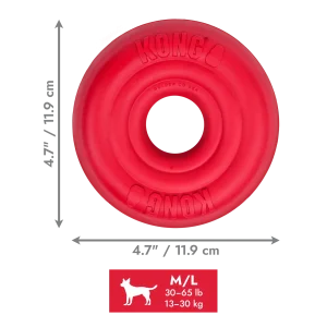 KONG Donut Dog Toy Medium/Large