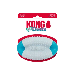 KONG Duets Dental Football Dog Toy Medium/Large
