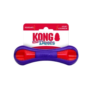 KONG Duets Duos Dog Toy - Bone, Small