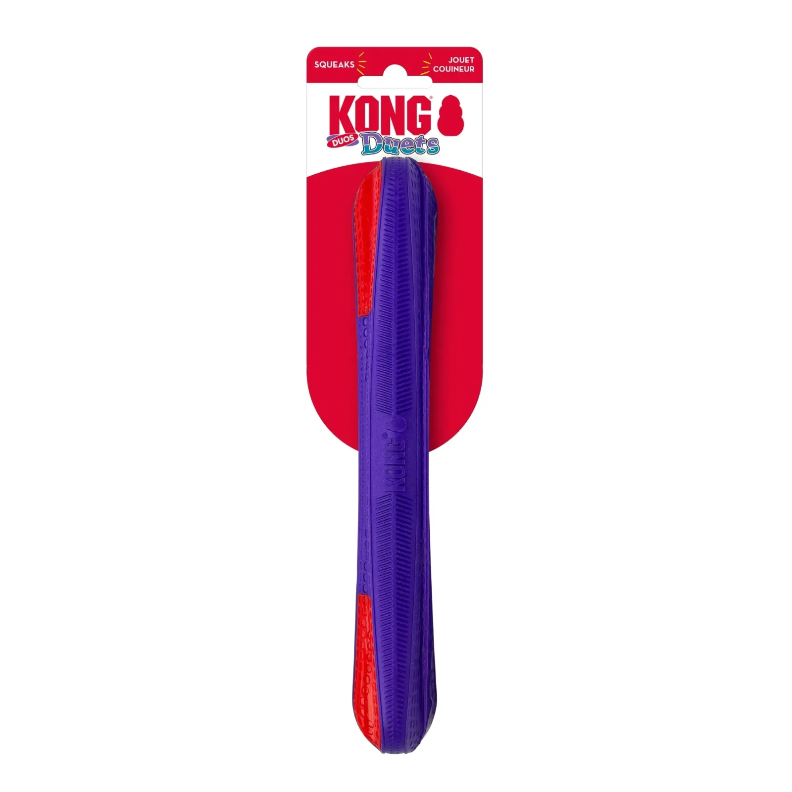 KONG Duets Duos Dog Toy - Stick, Large