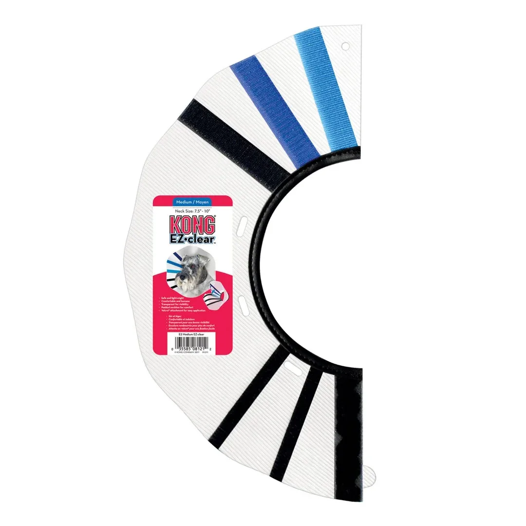 KONG E-Dog Collar Clear/Blue/Black Medium - Image 2
