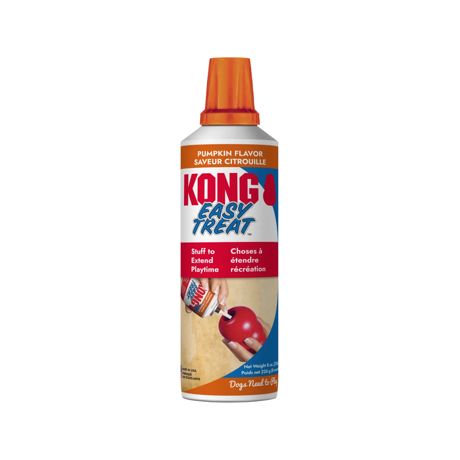 KONG Easy Dog Treat Pumpkin Pumpkin 8 oz