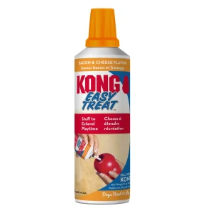 KONG Easy Treat Paste Dog Treat Bacon & Cheese, 8 oz