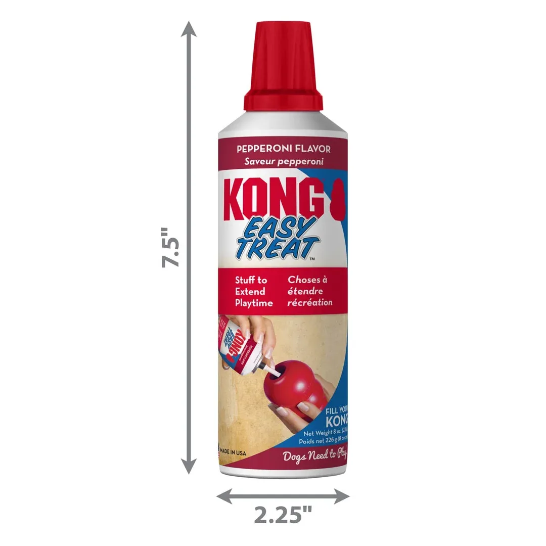 KONG Easy Treat Paste Dog Treat Pepperoni, 8 oz - Image 2