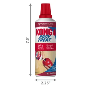 KONG Easy Treat Paste Dog Treat Pepperoni, 8 oz