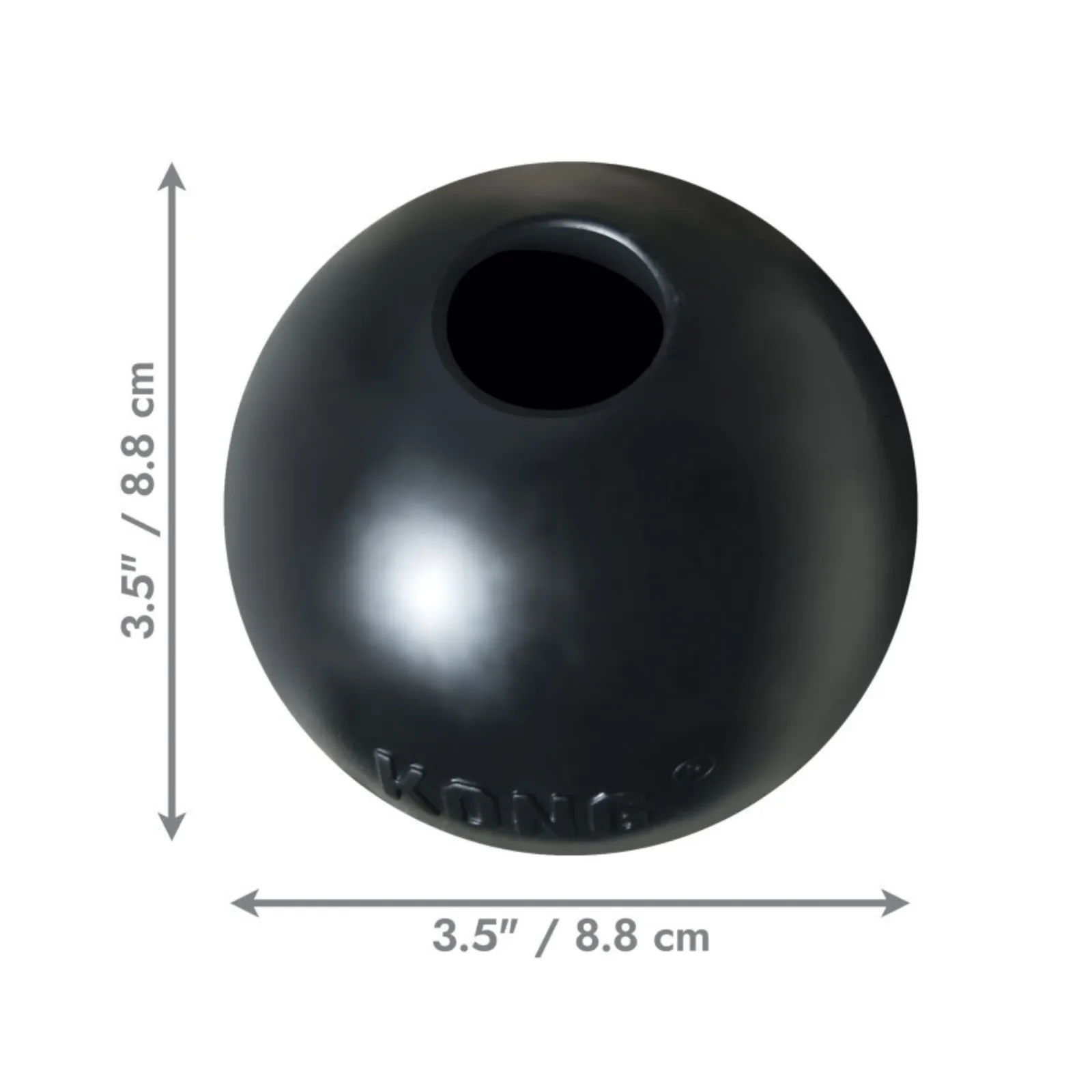 KONG Extreme Ball with Hole Medium/Large - Image 2