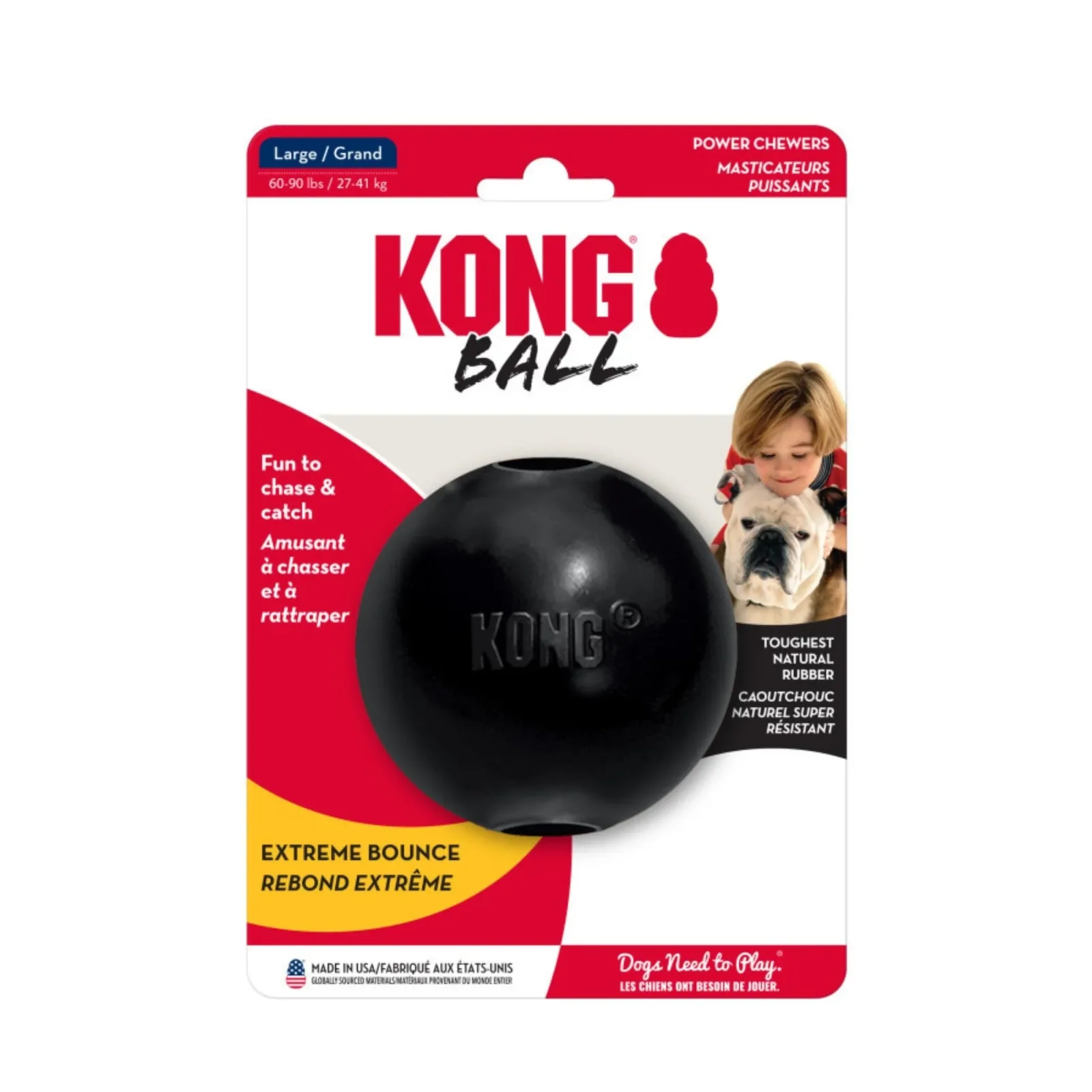 KONG Extreme Ball with Hole Medium/Large