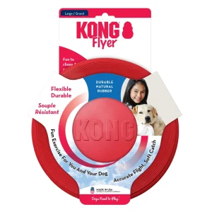 KONG Flyer Dog Toy, Red Large