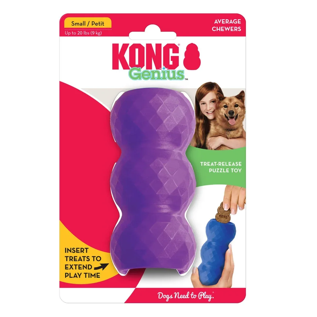 KONG Genius Mike Treat Dispensing Puzzle Dog Toy, Assorted, Small - Image 2