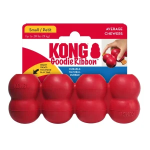 KONG Goodie Ribbon Stuffable Chew Dog Toy, Small