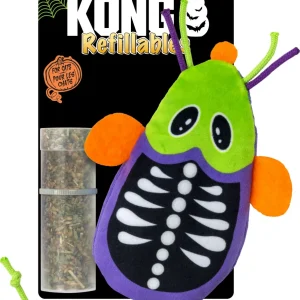 Kong Halloween Refillables Skeleton Mouse Cat Toy