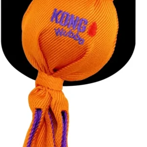 Kong Halloween Wubba Ballistic Jack-O-Lantern