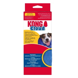 KONG Inflatable E-Dog Collar, Blue Small