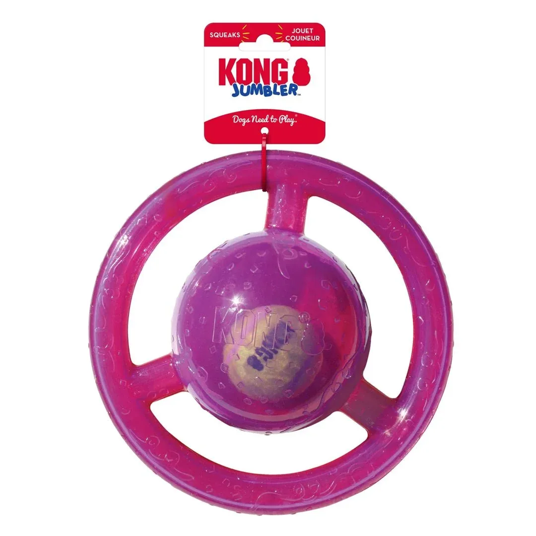KONG Jumbler Disc Dog Toy - Large/X-Large - Image 2