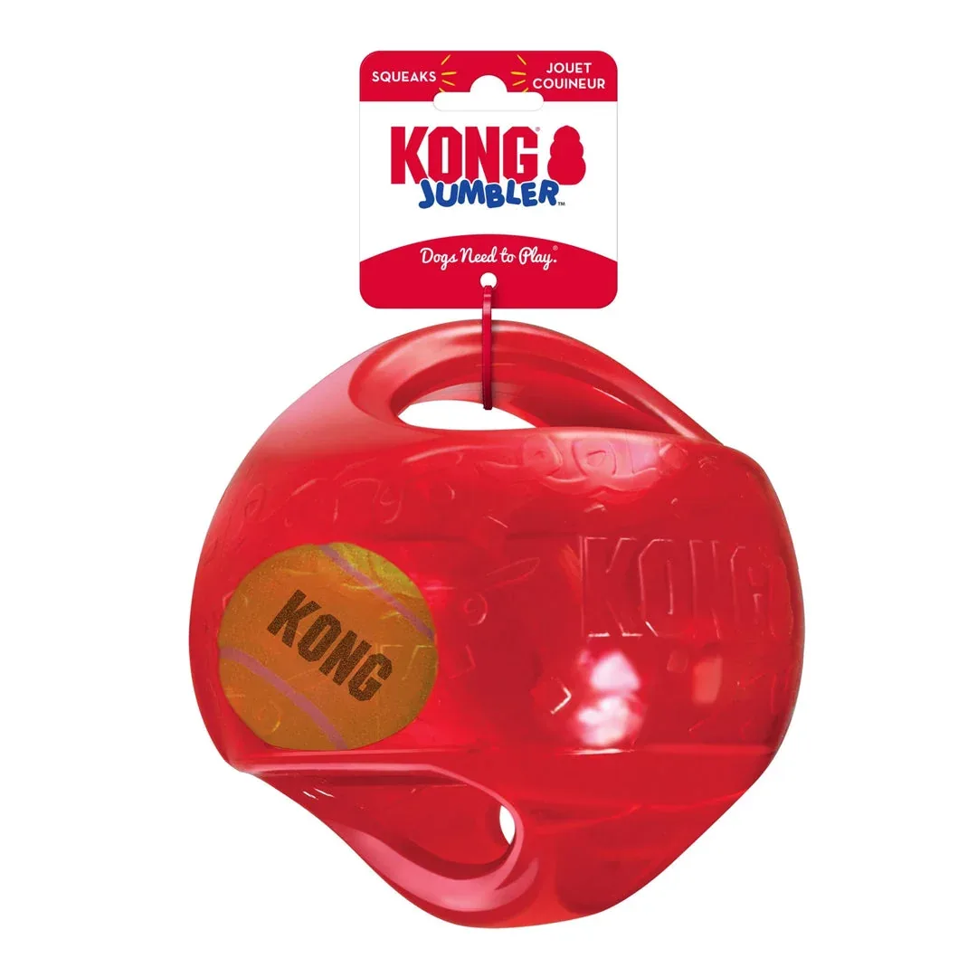 KONG Jumbler Dog Toy Ball Assorted Large/X-Large - Image 2