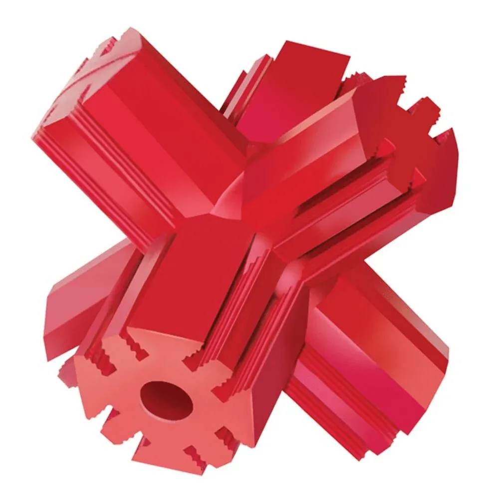 Kong Jump 'N Jack Toy for Dogs (Red) | For Aggressive Chewers
