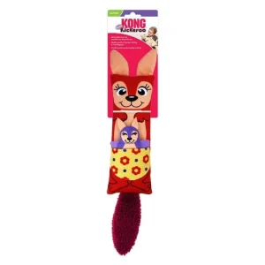KONG Kickeroo Kanga Catnip Cat Toy Red