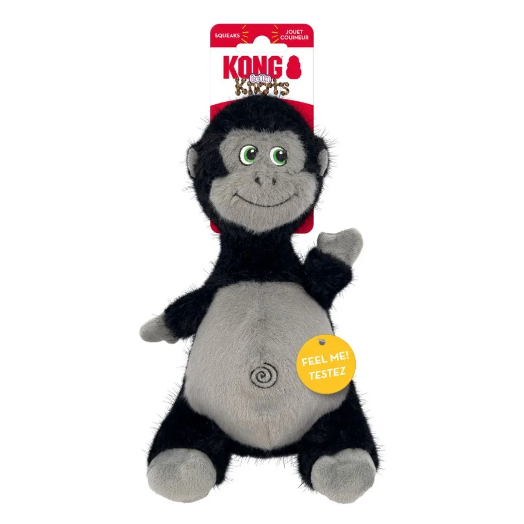 KONG Knots Belly Dog Toy Gorilla, Medium/Large
