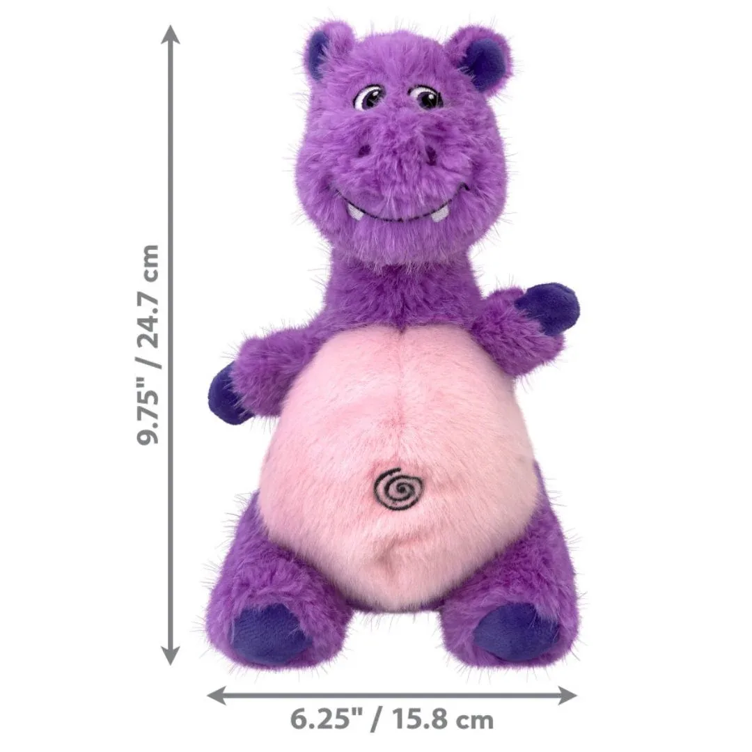 KONG Knots Belly Dog Toy Hippo Medium/Large - Image 2