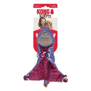KONG Knots Flatz Dog Toy Monkey Small/Medium