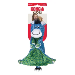 KONG Knots Flatz Dog Toy Zebra Medium/Large