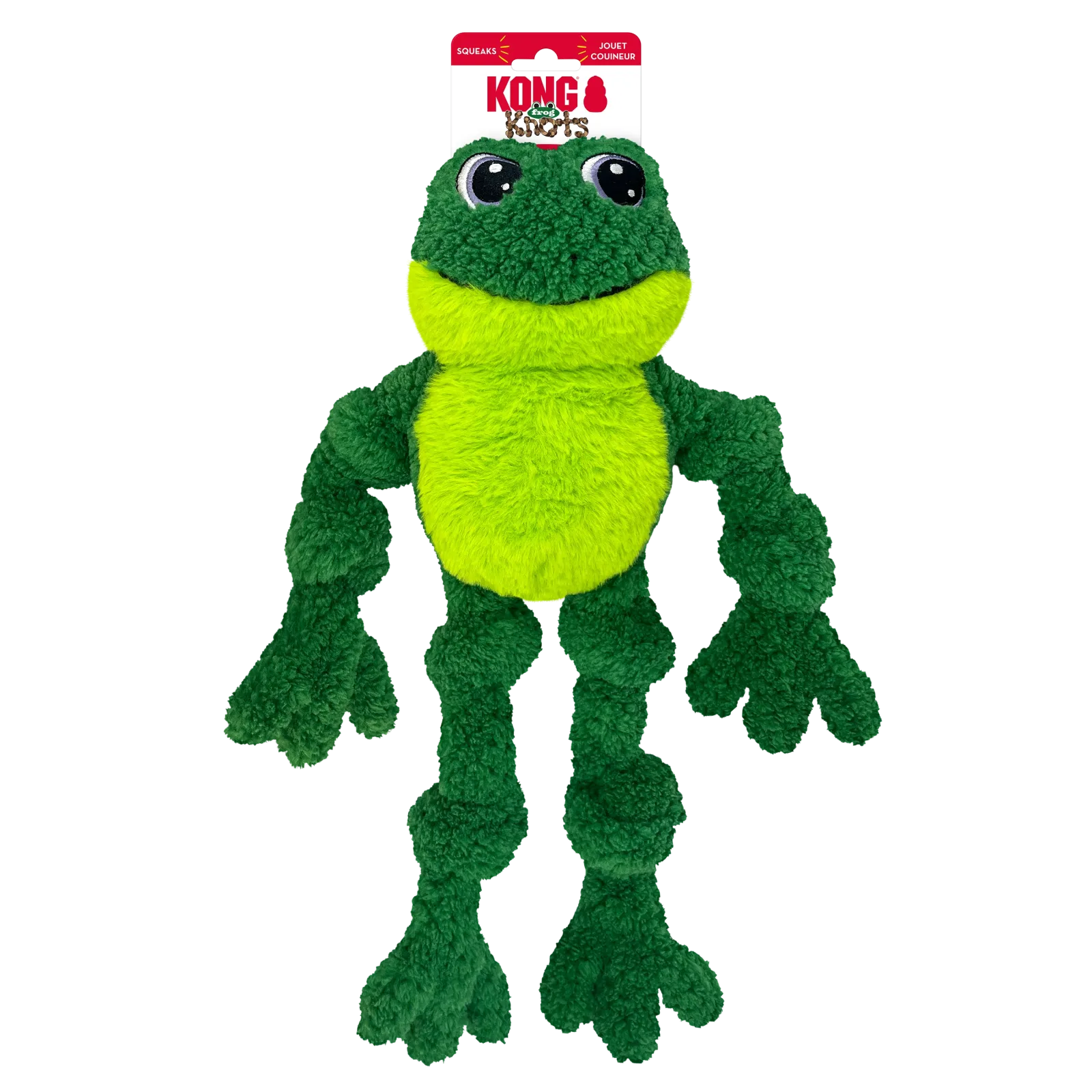 KONG Knots Frog Dog Toy Large/X-Large